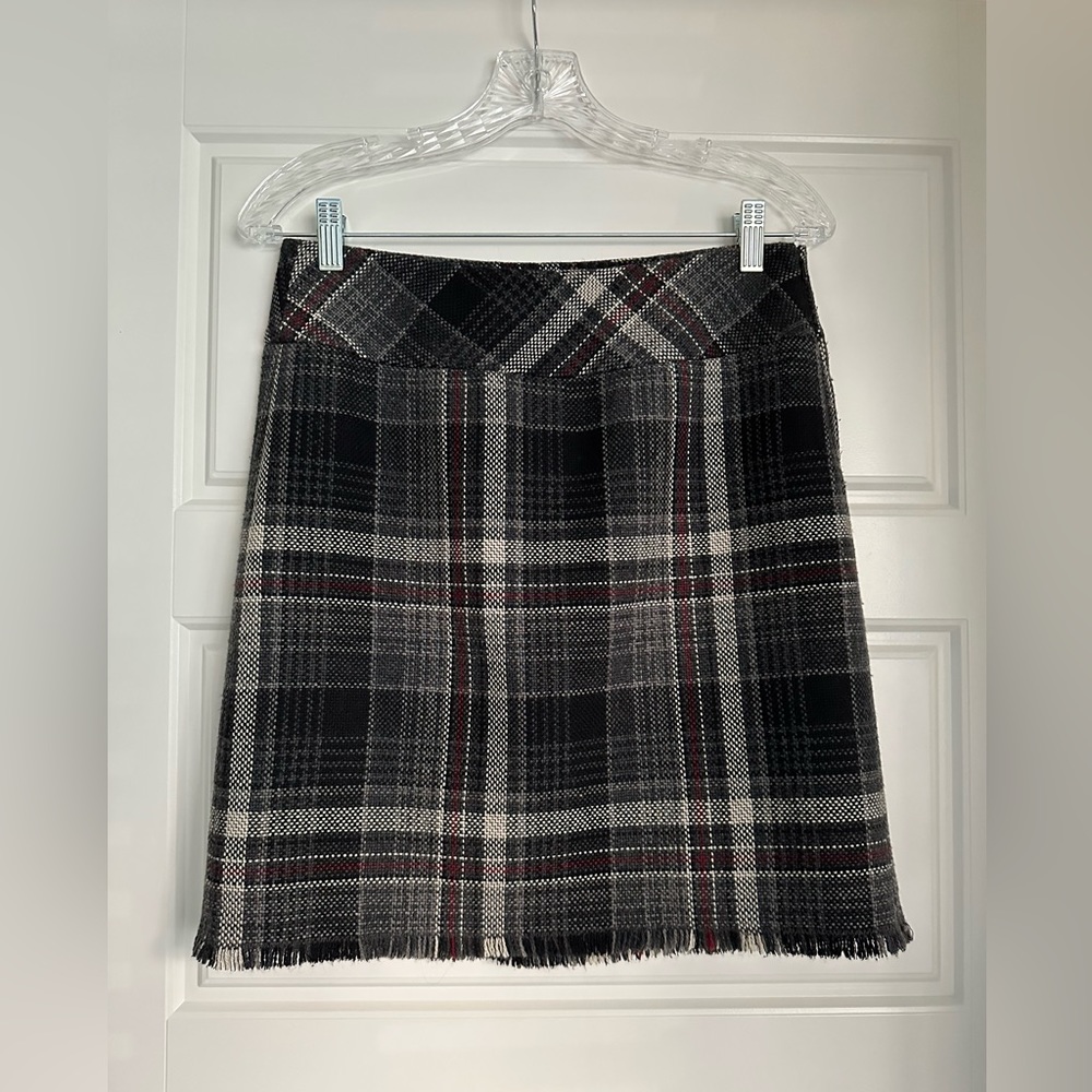 Eddie Bauer Classic Plaid Skirt! EUC!